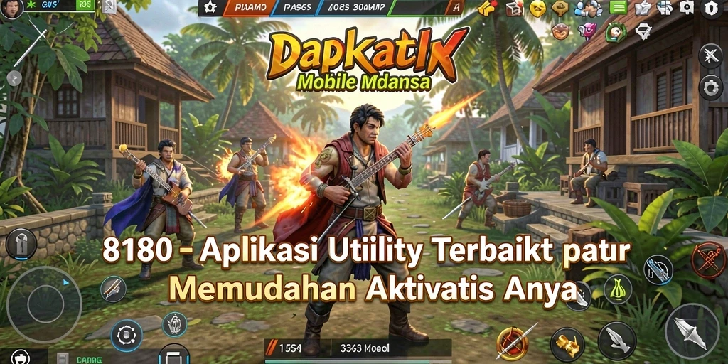 Tampilan antarmuka aplikasi 8180 yang intuitif dan menarik.