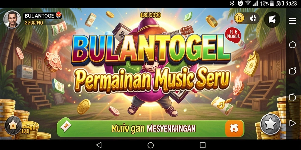 Tampilan permainan <strong>BULANTOGEL</strong> yang menarik dan penuh warna.