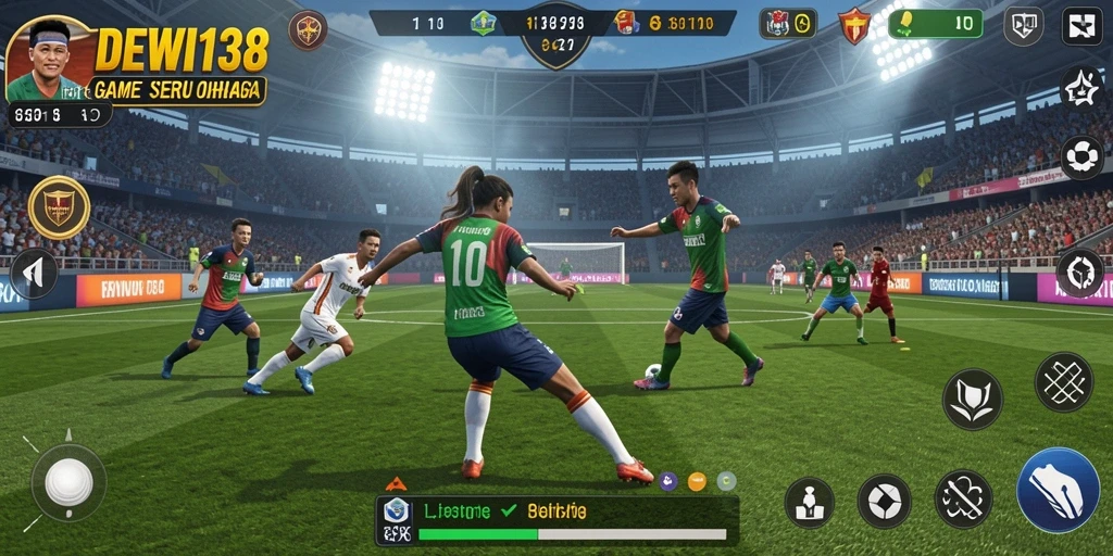 Tampilan gameplay DEWI138 yang mendebarkan dan interaktif