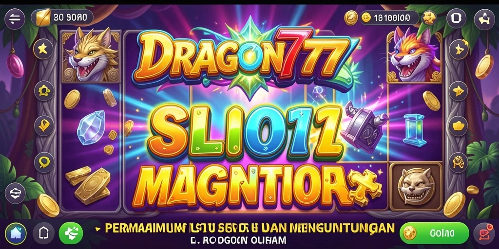Screenshot gameplay DRAGON777 dengan tampilan Slot yang memukau.