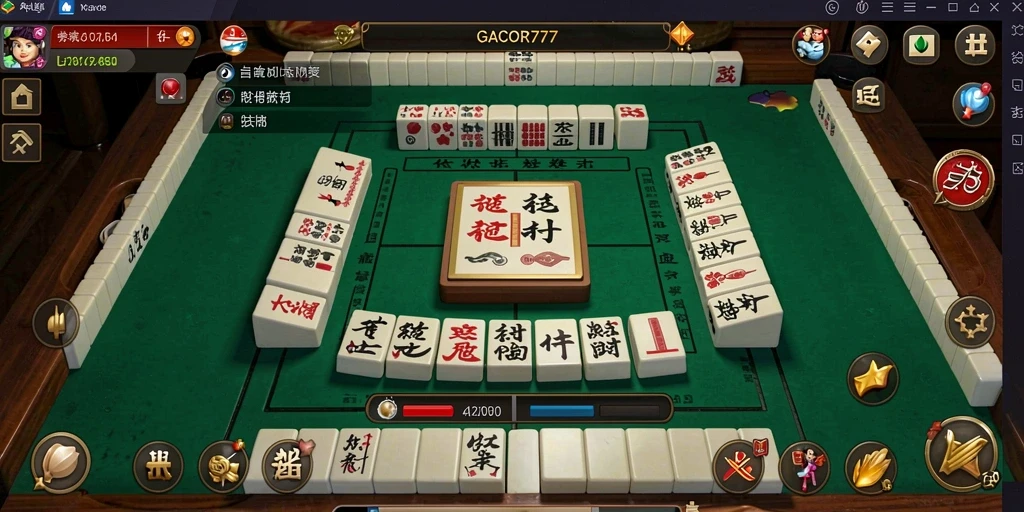 Tampilan menarik dari permainan Mahjong GACOR777 yang seru.
