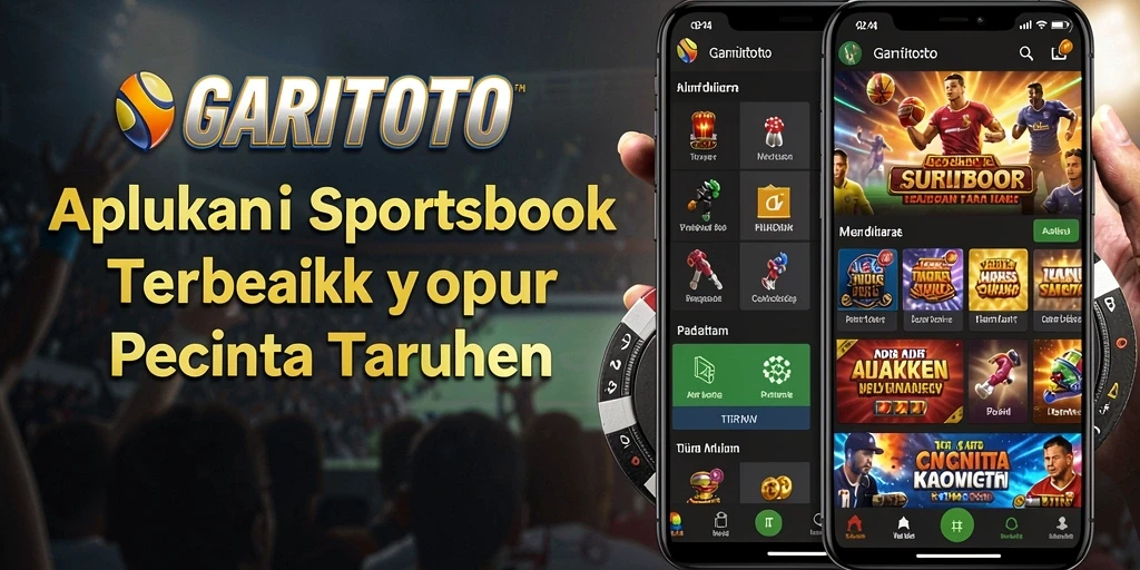 Tampilan interaktif gameplay Sportsbook GARITOTO yang menarik.
