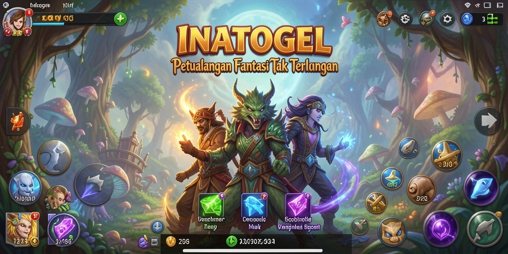 Gameplay RPG yang seru dan menantang di INATOGEL.