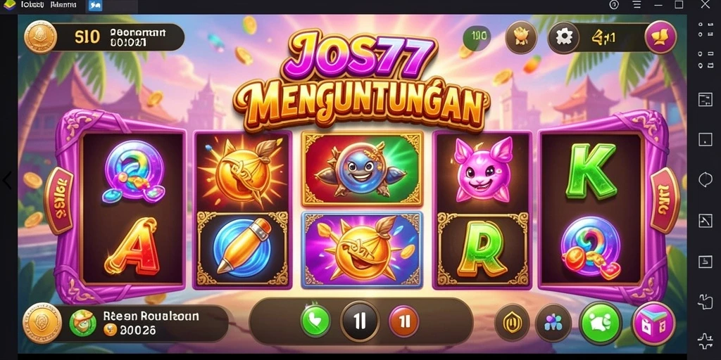 Gameplay Slot JOS77 yang mengasyikkan dan penuh warna.