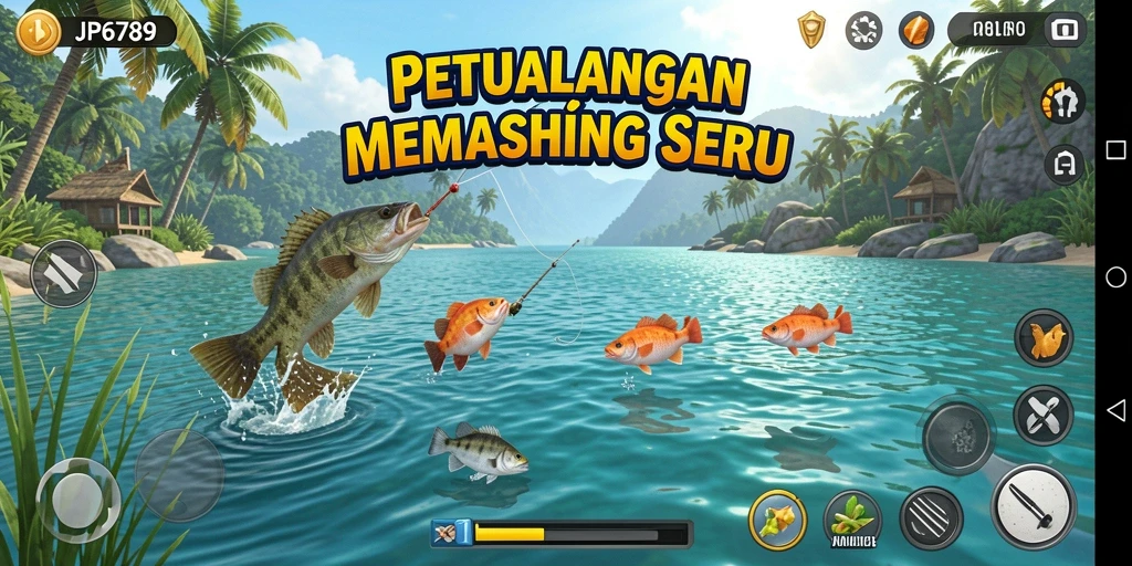 Tangkapan besar dan pemandangan indah di JP6789.