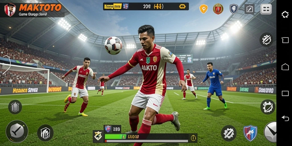 Tampilan gameplay seru dalam MAKTOTO dengan berbagai olahraga menarik.