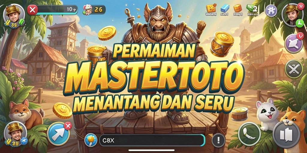 Tampilan gameplay MASTERTOTO yang strategis dan seru.