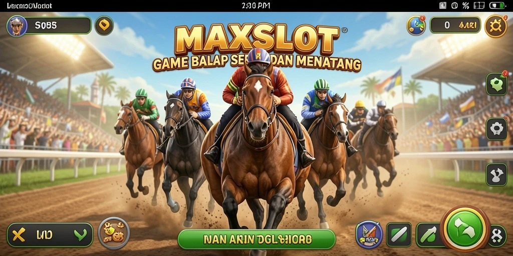 Gameplay seru dan mendebarkan di MAXSLOT dengan trek yang menantang.