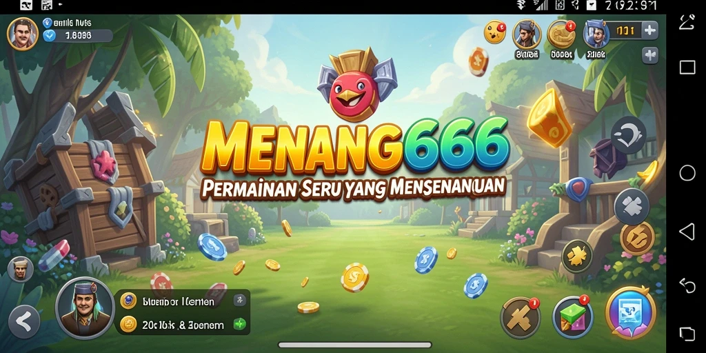 Tampilan menarik dari gameplay casual di MENANG666.