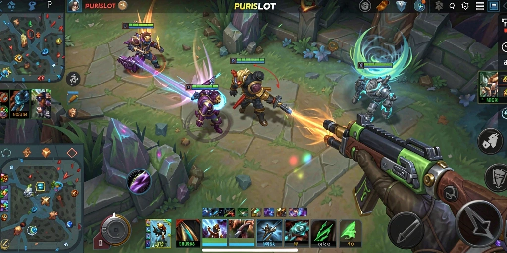 Gameplay seru dan menarik di arena PURISLOT.