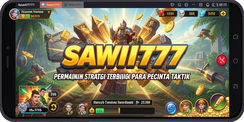 Screenshot gameplay SAWIT777 menampilkan aksi strategi intens.