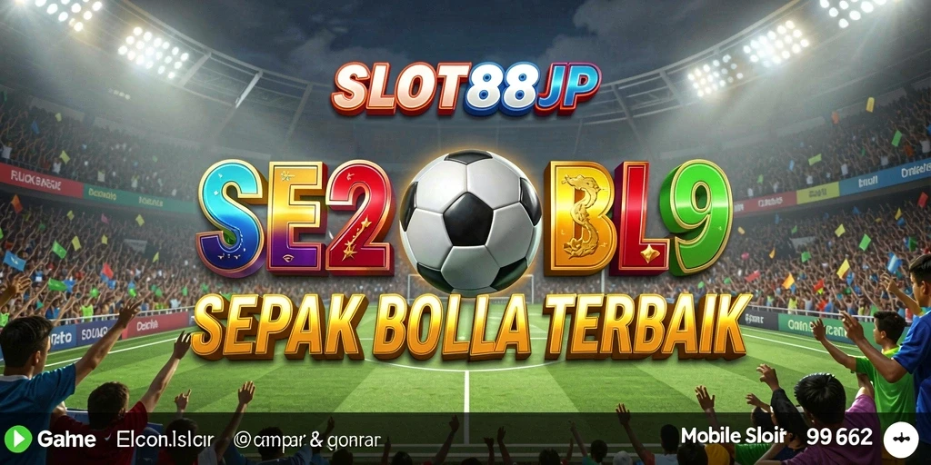 Tampilan aksi seru dari permainan slot bertema Football.