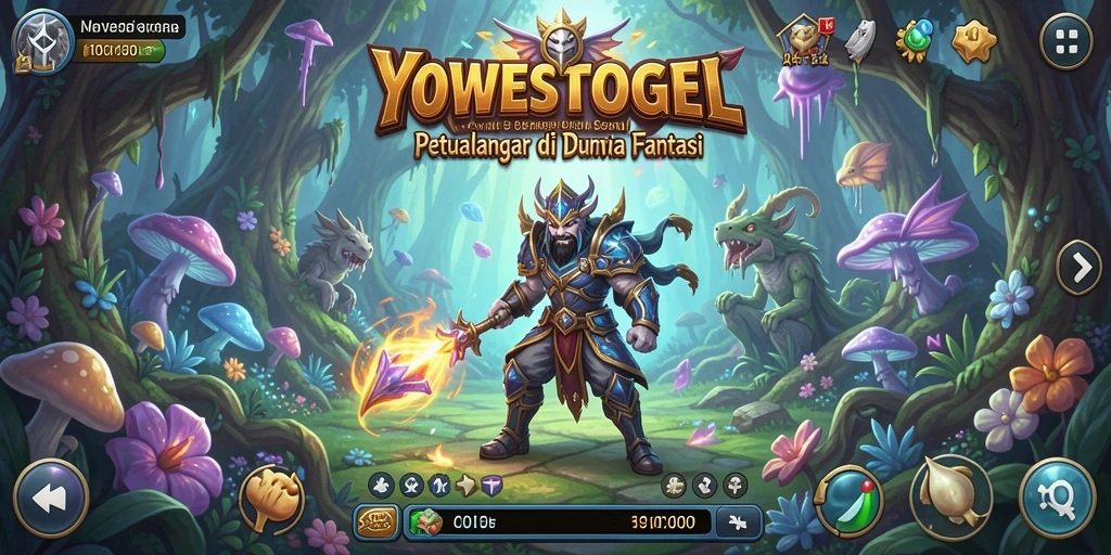 Tampilan gameplay seru dari YOWESTOGEL di dunia petualangan.